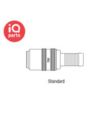 RTC RTC Quick Coupling | Hose Barb | With valve | Type 090 | DN 09