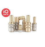 RTC RTC Quick Coupling 90º | Hose Barb | With valve | Type 090 | DN 09