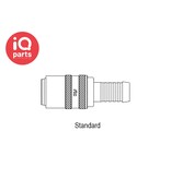 RTC RTC Quick Coupling | Hose Barb | without valve | Type 090 | DN 09