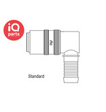 RTC RTC Quick Coupling 90º | Hose Barb | without valve | Type 090 | DN 09