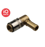 RTC RTC Quick Coupling 90º | Hose Barb | without valve | Type 090 | DN 09