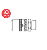 RTC RTC Snelkoppeling | Cilindrische buitendraad | Met ventiel | Type 090 | DN 09