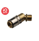 RTC RTC Quick Coupling 45º | Cylindrical male thread | without valve | Type 090 | DN 09