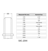 NORMA NORMAQUICK® S Adapter piece 0° NW5/16" - 6 mm