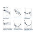 JCS JCS Multi-Tamtorque® verbinder 150 mm W4 (RVS 304)