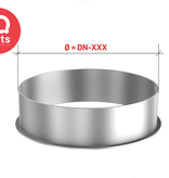 Jacob Jacob Quick Connect Spanring met hevel - W1 - verzinkt