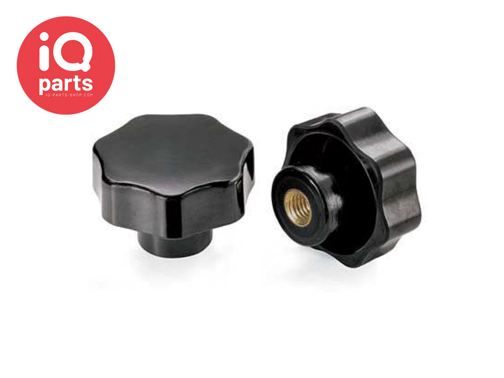 Getech Srl. V7SB-Lichtgewicht sterknop | blind inzetstuk | schroefdraad