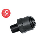 John Guest® John Guest® Gerade Push-Fit/BSPT Einschraubkupplung
