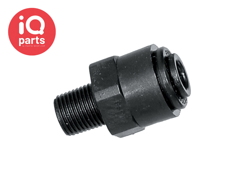 John Guest® Rechte Push-Fit/BSPT inschroefkoppeling