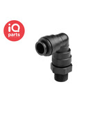 John Guest® John Guest® Elbow Connector Push-Fit/BSPT male thread | Swivel