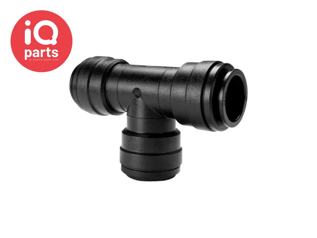 John Guest® Tee Straight Connector Push-Fit Fitting | Reducing