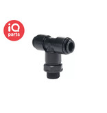 John Guest® John Guest® Tee Connector Push-Fit/BSPT male thread | Swivel