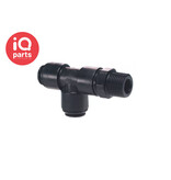 John Guest® John Guest® Tee Push-Fit/BSP Einschraubkupplung (Run) | Drehbar