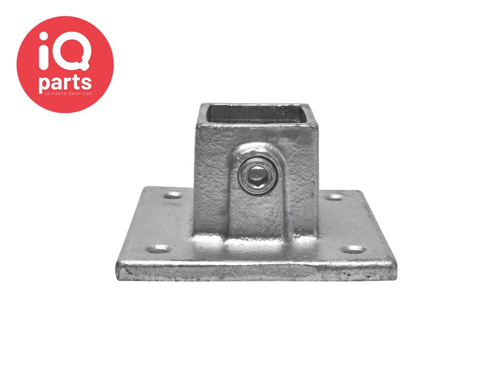 IQ-Parts Buisverbinder | Voetplaat | 25x25 / 40x40 | Type 11S