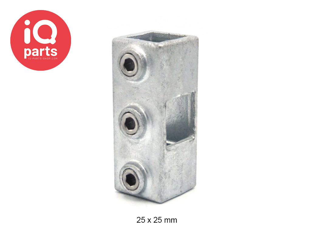 Pipe connector | two socket cross | 25x25 / 40x40 | Type 22S (119F)