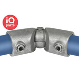 IQ-Parts IQ-Parts Rohrverbinder | Bogen | verstellbar | Typ 125