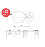 IQ-Parts IQ-Parts Pipe connector | Elbow Piece | Adjustable | Type 125