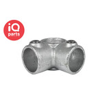 IQ-Parts IQ-Parts Pipe connector | Corner With Through Tube 90° | Type 20