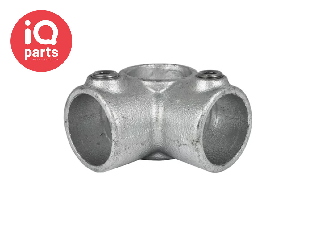Pipe connector | Corner With Through Tube 90° | Type 20
