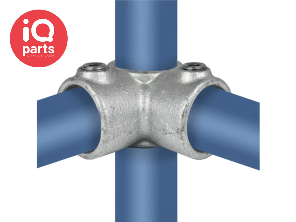 IQ-Parts IQ-Parts Pipe connector | Corner With Through Tube 90° | Type 20