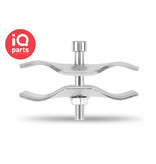 IQ-Parts IQ-Parts Fence building clamp | ø 48,3 mm | Allen screw