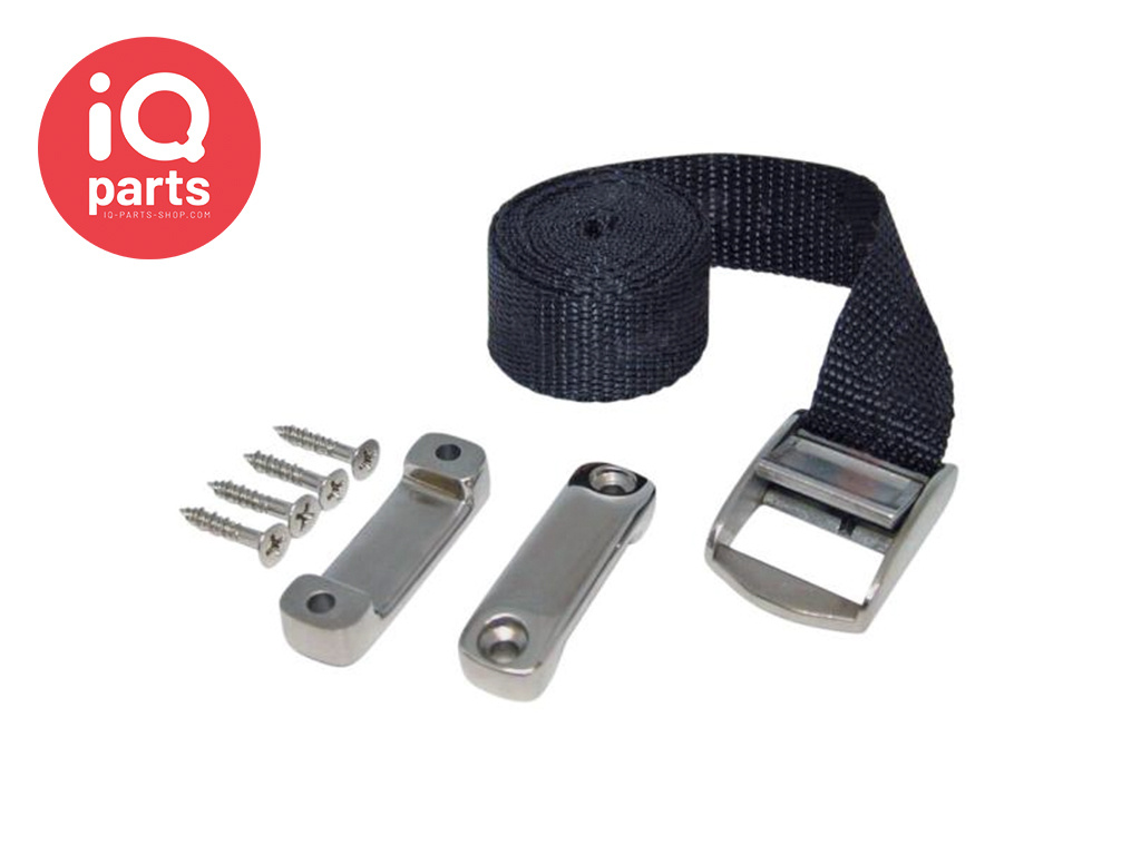 Accu bevestigingsset | Nylon band | RVS AISI 316