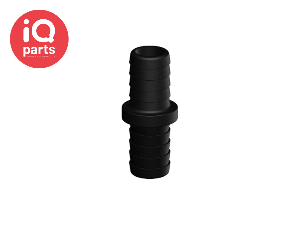 TruDesign TruDesign - Gerader Schlauchverbinder | 2x Schlauchtülle Lang | Nylon (glasfaserverstärkt)