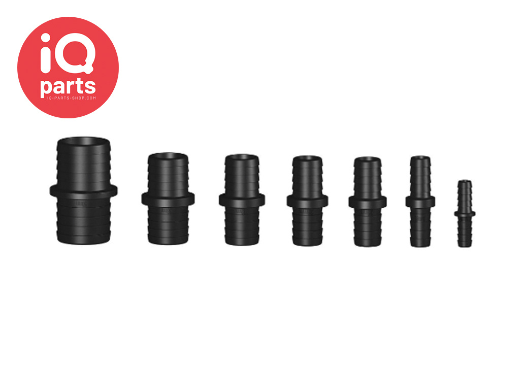 TruDesign TruDesign - Hose Connector Inline | 2x Hose Tails Long | Nylon (Fiberglass reinforced)
