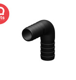TruDesign TruDesign - 90º Schlauchverbinder | 2x Schlauchtülle Lang | Nylon (glasfaserverstärkt)