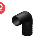 TruDesign TruDesign - 90º Slangverbinder | 2x Lange Tule | Nylon (Glasvezel versterkt)