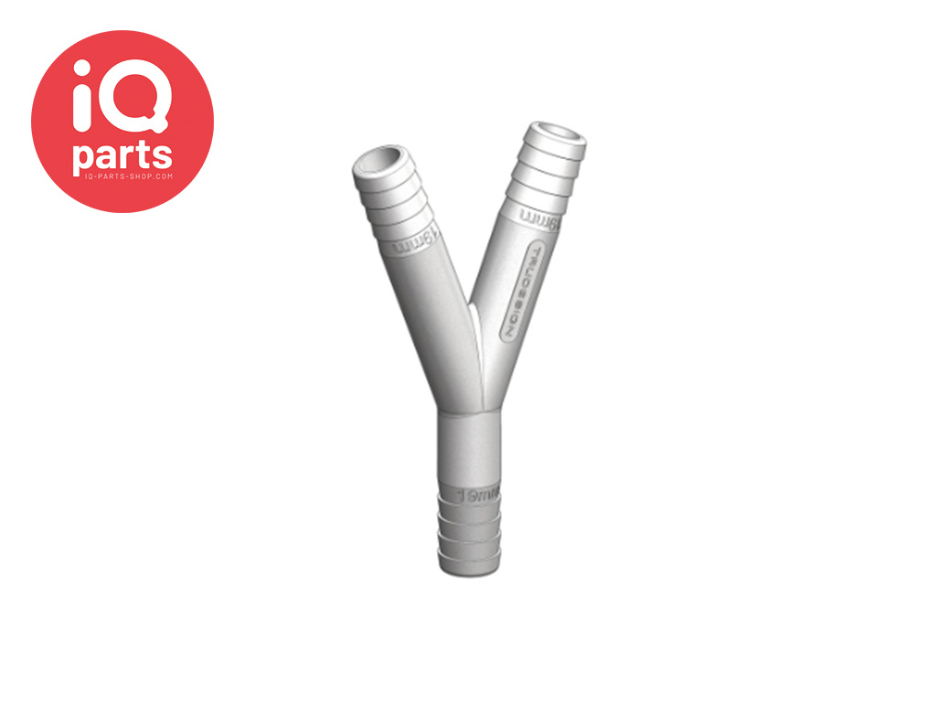 TruDesign Y- Hose Connector | 3x Hose Tails Long | Nylon (Fiberglass reinforced)