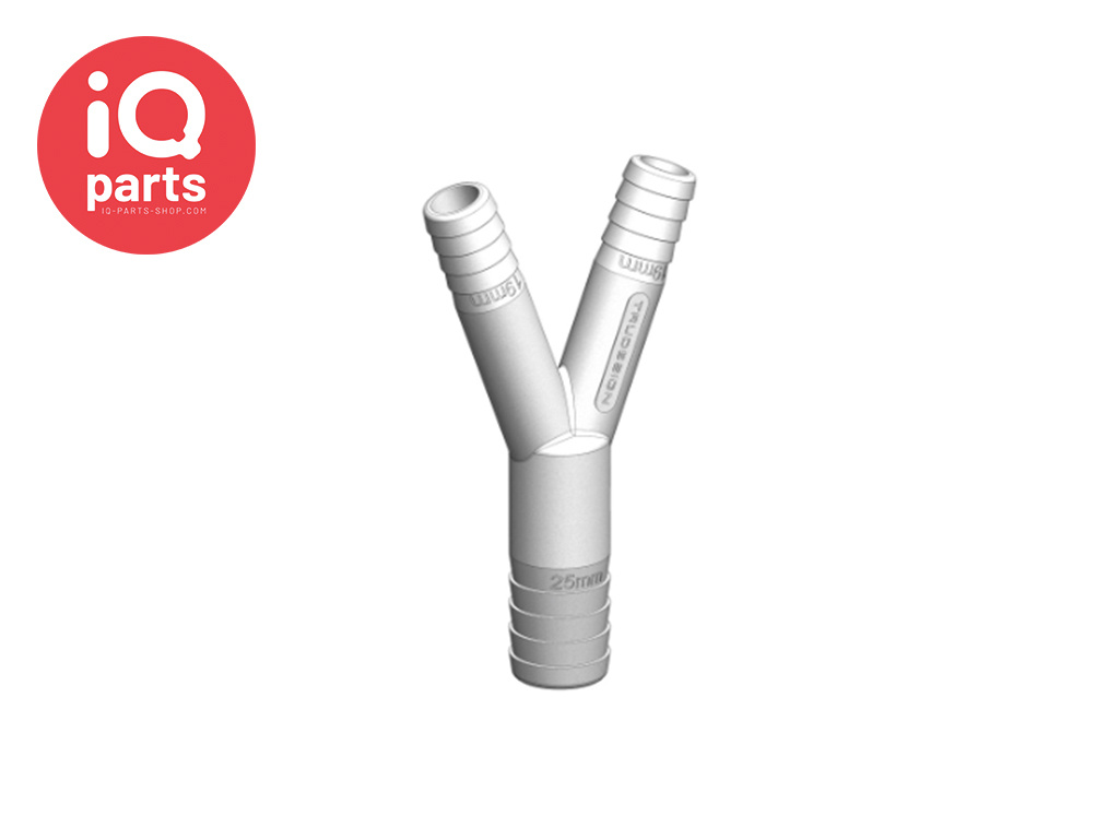 TruDesign TruDesign - Y- Slangverbinder | Verloop | Lange Tule | Nylon (Glasvezel versterkt)