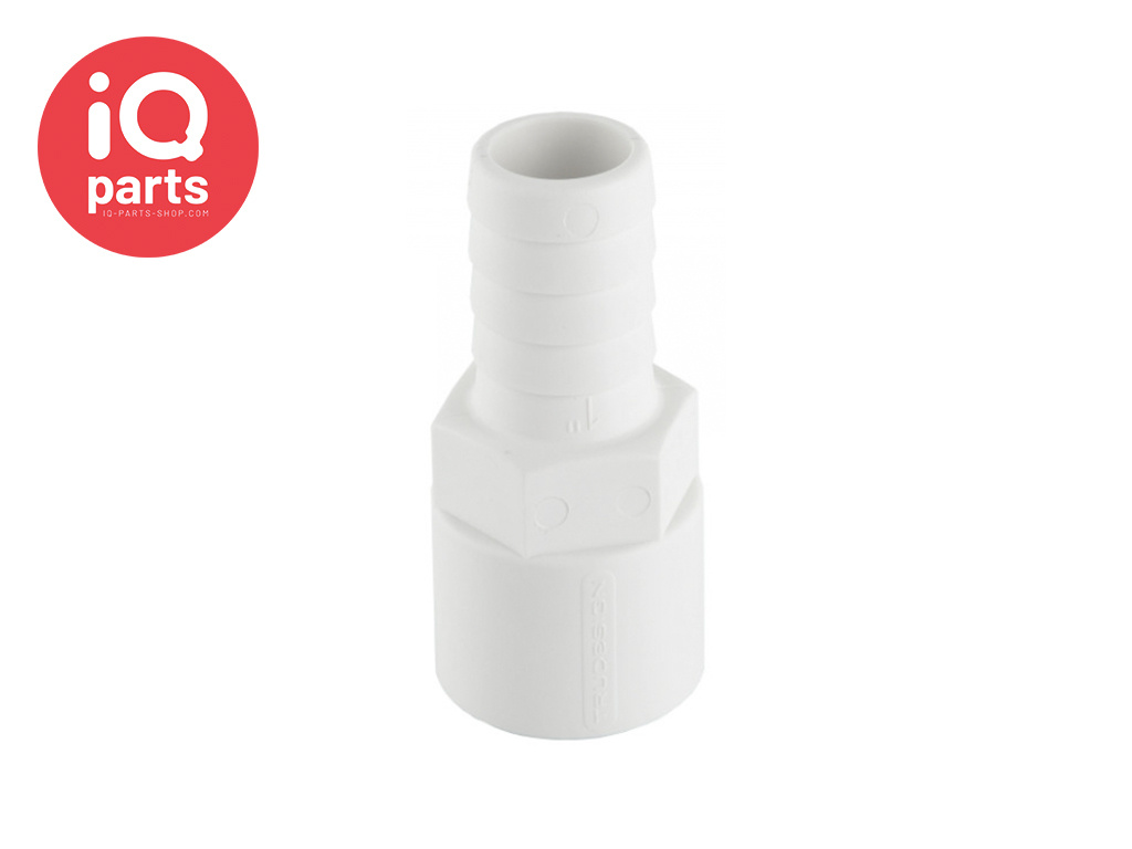 TruDesign TruDesign - Tail Straight | BSP Female Thread | Nylon (Fiberglass reinforced) | White