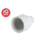 TruDesign TruDesign - Tail Straight | BSP Female Thread | Nylon (Fiberglass reinforced)  | White