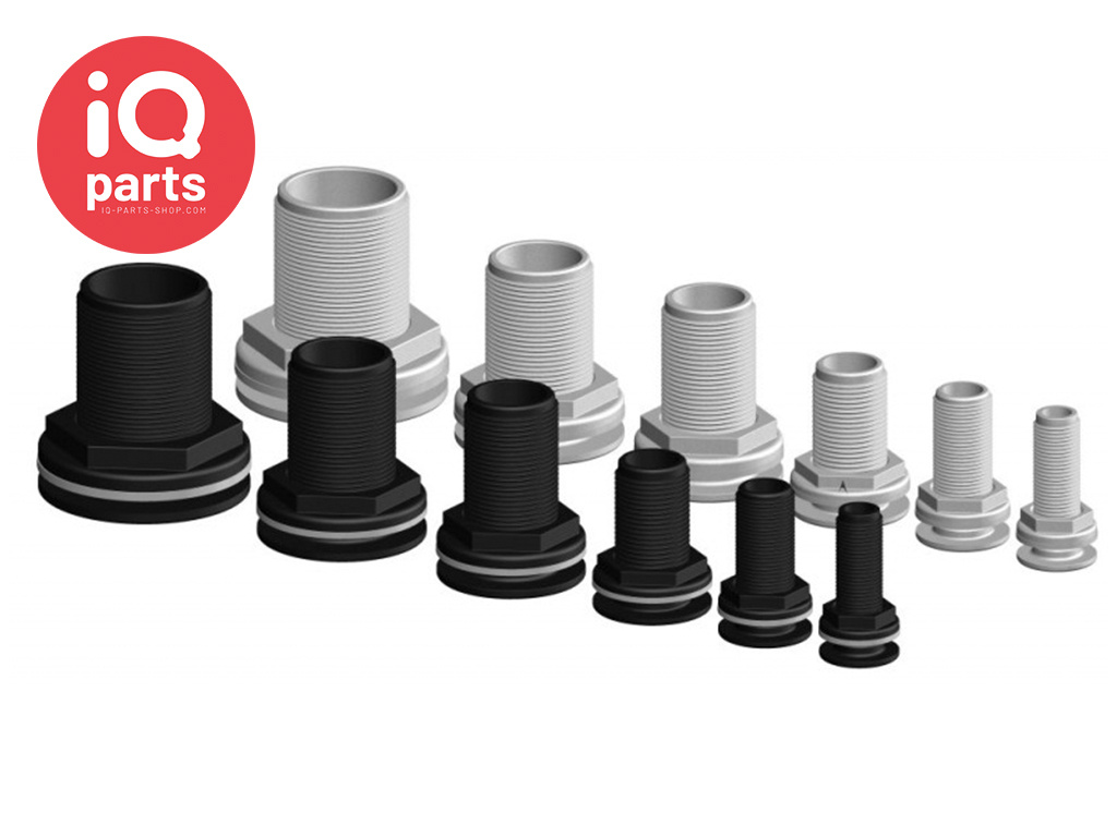 TruDesign TruDesign - Skin Fitting Domed | BSP Male Thread | Nylon (Fiberglass reinforced)