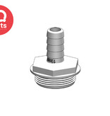 TruDesign TruDesign - Aquavalve | Rechte slangtule | 1½" BSP | Nylon (Glasvezelversterkt)