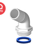 TruDesign TruDesign - Aquavalve | 120º slangtule | 1½" BSP | Nylon (Glasvezelversterkt)