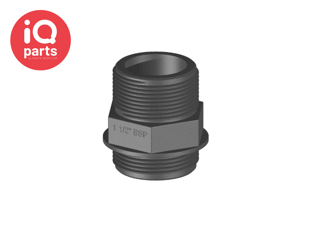 Aquavalve | 2x Male thread | Nylon (Fiberglass reinforced) | 1½" BSP