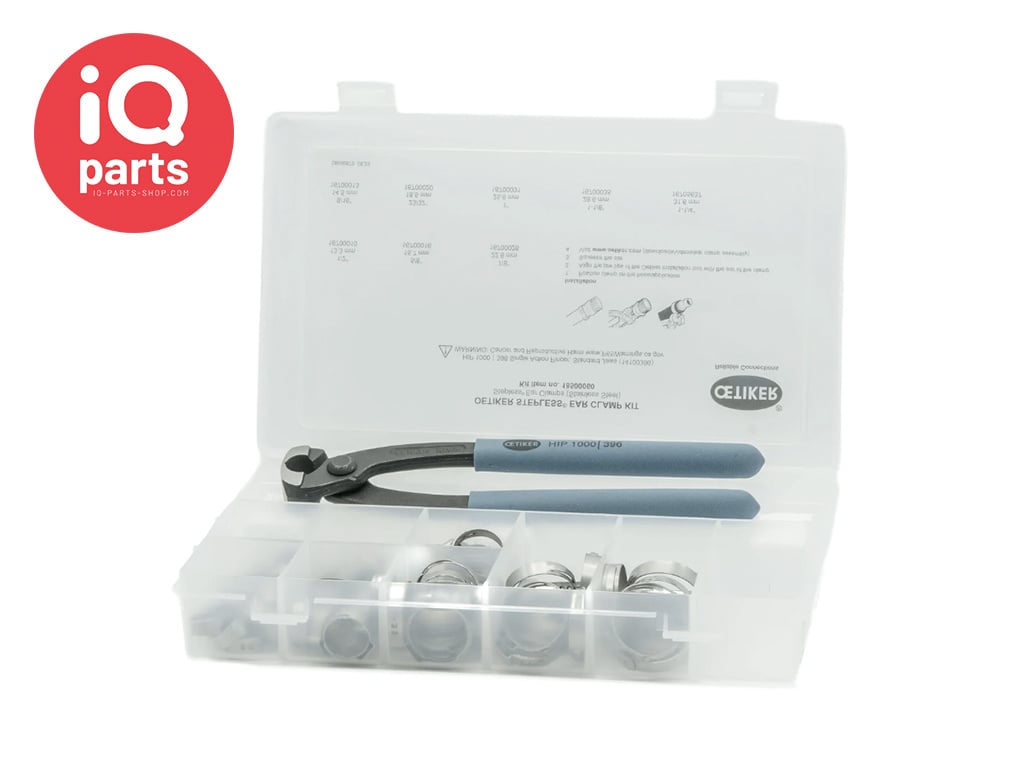 Oetiker OETIKER - Assortimentsdoos Traploze Oorklemmen 167 | W4 | 81-delig
