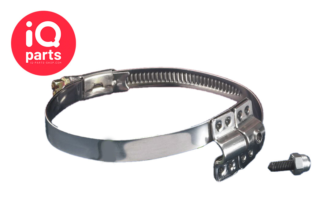 Norres-Baggerman Clamp 212 EC | Bridgeclamp | Worm screw | with grounding | W2