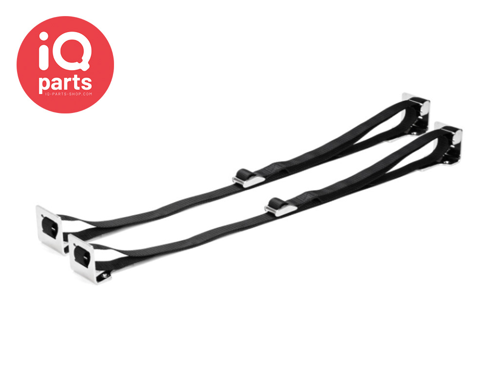 IQ-Parts IQ-Parts - Bevestigingsset voor reddingsvlotten en tanks | Polyester band | RVS AISI 316
