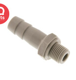 IQ-Parts IQ-Parts - Male Thread Hose barb | Polypropylene | BSP | Beige