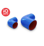 IQ-Parts IQ-Parts - Siliconen Marine Natte uitlaat slang 90° bocht