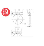 Breeze Breeze 200 Aero-Seal Safety Slangklem | W4