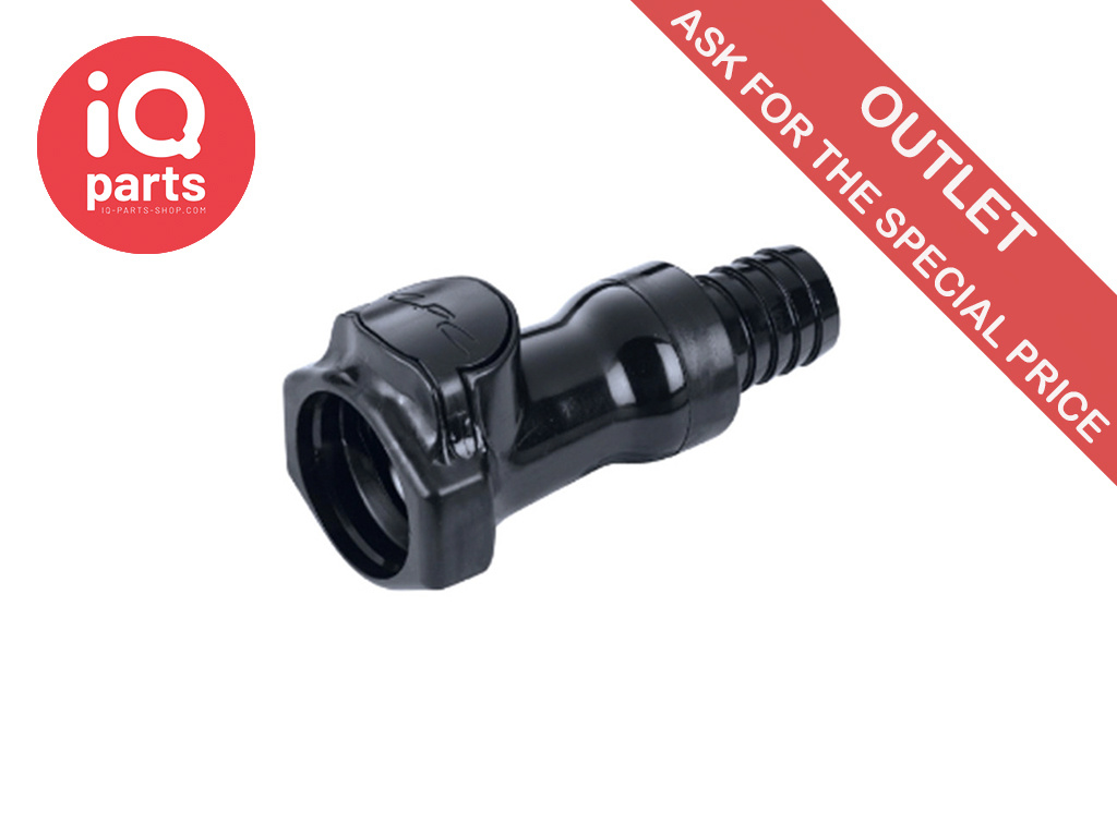 HFCD171057 | Coupling Body | Polysulfone UV | hose barb 15,9 mm (5/8") - OUTLET