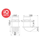 Osculati Osculati - BHF Thru-hull Scoop Strainer | Stainless Steel AISI 316