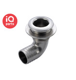 Osculati Osculati - 90º Skin Fitting | Hose Adapter | Stainless Steel AISI 316