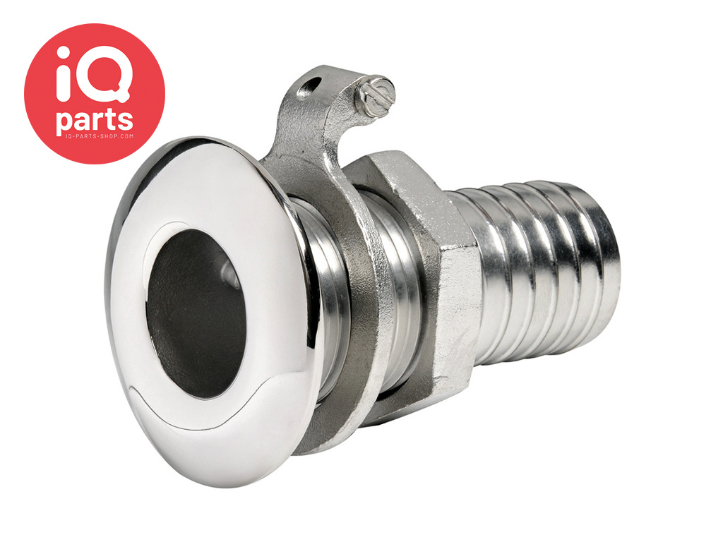 Osculati Skin Fitting | Hose Adapter | Stainless Steel AISI 316
