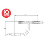 IQ-Parts IQ-Parts - H-Connector | Stainless Steel AISI 304 (1.4301)
