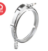 IQ-Parts IQ-Parts TEC V-bandklem | Type L13 | Snelsluiting & Veiligheidspin | RVS 304